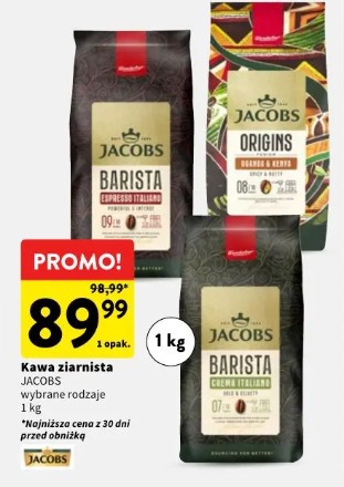 Kawa ziarnista Jacobs Barista