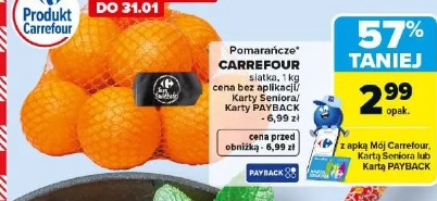 Pomarańcze CARREFOUR siatka