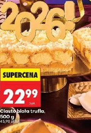 Ciasto biała trufla