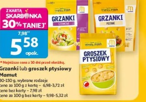 Grzanki lub groszek ptysiowy Mamut