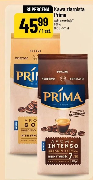 Kawa ziarnista Prima