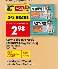 Karma dla psa Activ Pet małe rasy