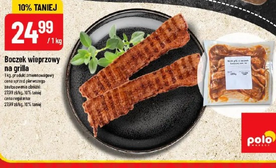 Boczek wieprzowy na grilla
