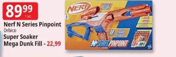 Nerf N Series Pinpoint Orbico Super Soaker Mega Dunk Fill