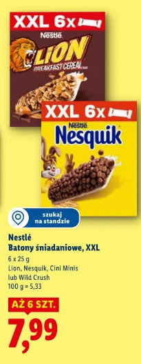 Nestlé Batony śniadaniowe, XXL