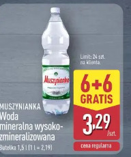 Muszynianka Woda mineralna wysoko-zmineralizowana