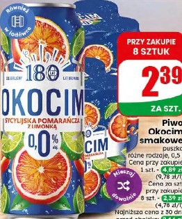 Piwo Okocim smakowe