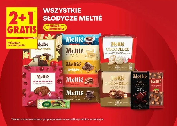 Wszystkie słodycze MELTIE