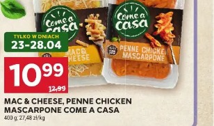 Mac & Cheese, Penne Chicken Mascarpone Come a Casa