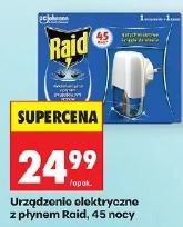 Urządzenie elektryczne z płynem Raid