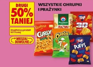 Wszystkie chrupki i prażynki