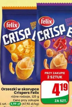 Crispers Felix orzeszki w skorupce