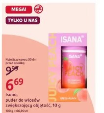 Isana, puder do włosów zwiększający objętość