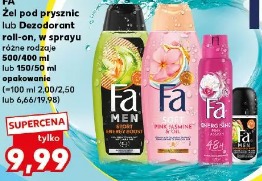 Fa żel pod prysznic lub Dezodorant roll-on, w sprayu różne rodzaje