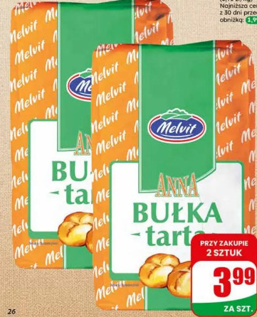 Bułka tarta Melvit Anna