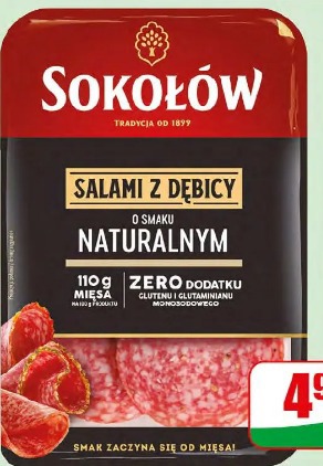 Salami naturalne Sokołów