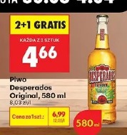 Piwo Desperados Original, 580 ml