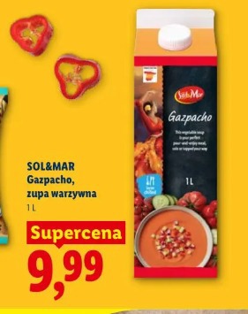 SOL&MAR Gazpacho, zupa warzywna