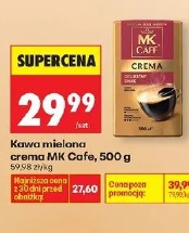 Kawa mielona crema MK Cafe