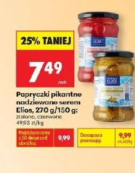 Papryczki pikantne nadziewane serem Elias