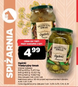 Ogórki Tradycyjny Smak