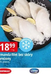 Limanda filet bez skóry mrożony