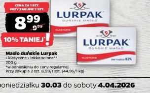 Masło duńskie Lurpak