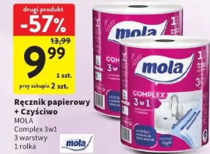 Mola ręcznik papierowy + czyściwo Complex 3w1