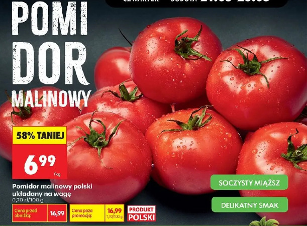 Pomidor malinowy polski