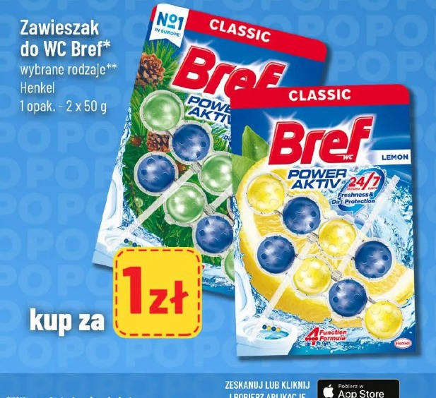 Zawieszak do WC Bref Henkel