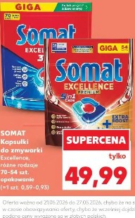 Somat Kapsułki do zmywarki Excellence