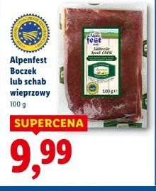 Alpenfest Boczek lub schab wieprzowy