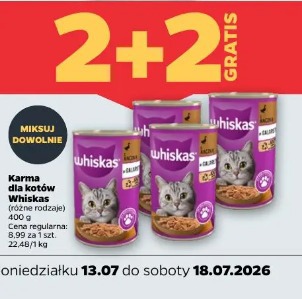 Karma dla kotów Whiskas