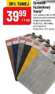 Dywanik łazienkowy Vavio