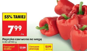 Papryka czerwona na wagę