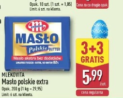 MLEKOVITA Masło polskie extra