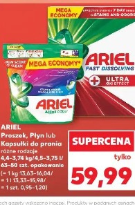 Ariel Proszek, płyn lub kapsułki do prania