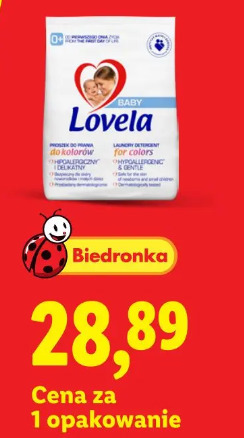 Lovela Baby proszek do prania kolorów