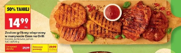 Zestaw grillowy wieprzowy w marynacie Czas na Grill