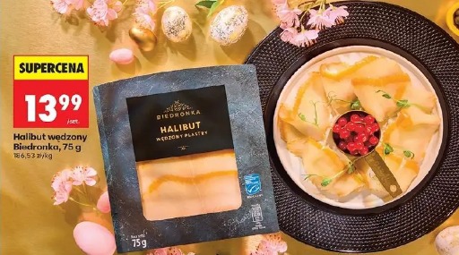 Halibut wędzony Biedronka