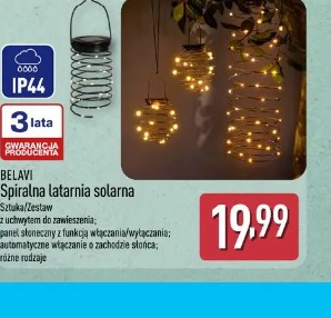 Belavi Spiralna latarnia solarna