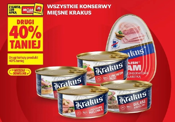 Wszystkie konserwy mięsne Krakus