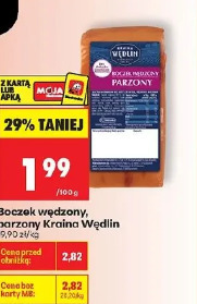 Boczek wędzony, parzony Kraina Wędlin