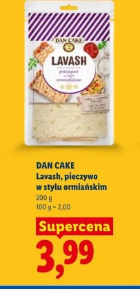 Dan Cake Lavash, pieczywo w stylu ormiańskim