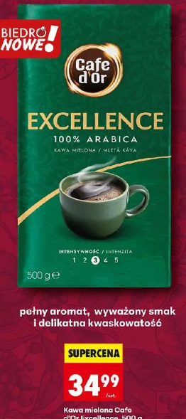 Cafe d'Or Excellence 100% Arabica kawa mielona
