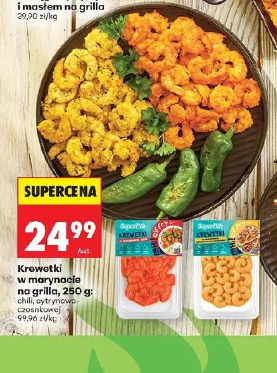Krewetki w marynacie na grilla SuperFish