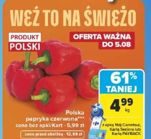 Polska papryka czerwona