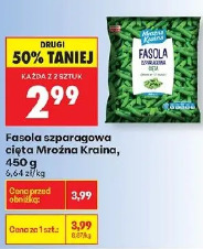 Fasola szparagowa cięta Mrożna Kraina