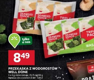 Przekąska z wodorostów Well Done