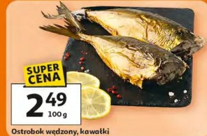 Ostrobok wędzony, kawałki